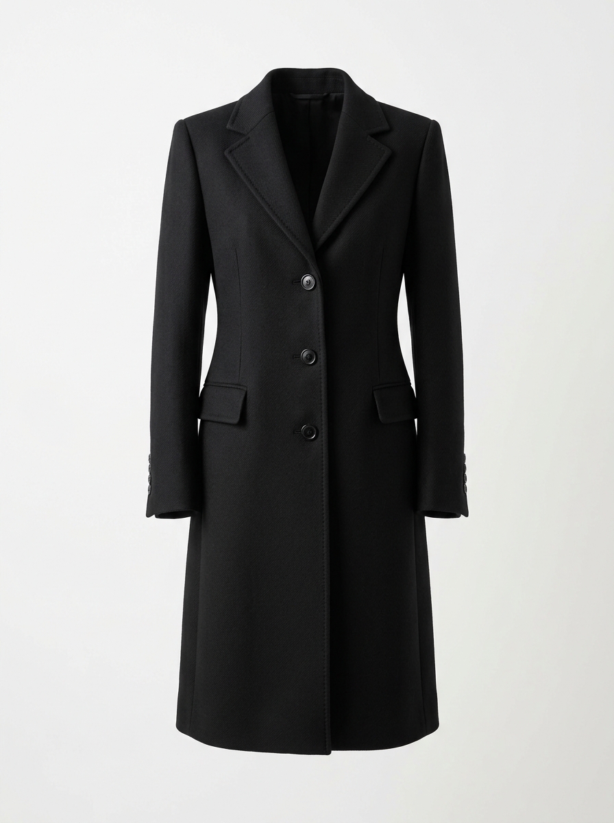 Silk blend tailored jacket